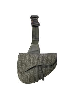 Dior/Christiandior Saddle Bag Dark Gray #305683D22B
